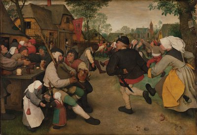 La Danse des paysans - Pieter Bruegel the Elder